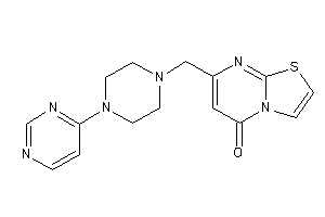 7-[[4-(4-pyrimidyl)piperazino]methyl]thiazolo[3,2-a]pyrimidin-5-one