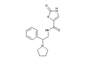 2-keto-N-(2-phenyl-2-pyrrolidino-ethyl)-4-thiazoline-5-carboxamide