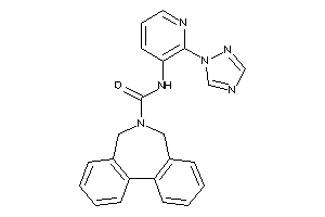 N-[2-(1,2,4-triazol-1-yl)-3-pyridyl]-5,7-dihydrobenzo[d][2]benzazepine-6-carboxamide