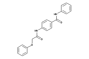 4-[(2-phenoxyacetyl)amino]-N-phenyl-benzamide