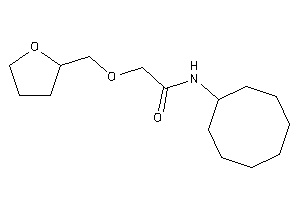 N-cyclooctyl-2-(tetrahydrofurfuryloxy)acetamide