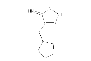 Image of [4-(pyrrolidinomethyl)-3-pyrazolin-3-ylidene]amine