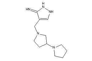 Image of [4-[(3-pyrrolidinopyrrolidino)methyl]-3-pyrazolin-3-ylidene]amine