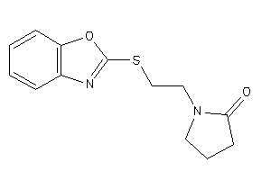 1-[2-(1,3-benzoxazol-2-ylthio)ethyl]-2-pyrrolidone