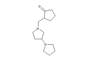 Image of 2-[(3-pyrrolidinopyrrolidino)methyl]cyclopentanone