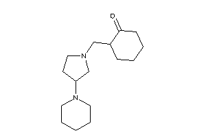 Image of 2-[(3-piperidinopyrrolidino)methyl]cyclohexanone