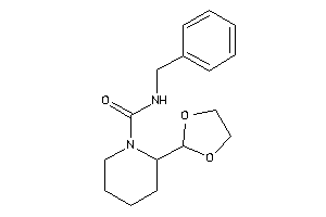 N-benzyl-2-(1,3-dioxolan-2-yl)piperidine-1-carboxamide