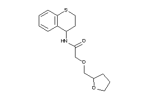 2-(tetrahydrofurfuryloxy)-N-thiochroman-4-yl-acetamide