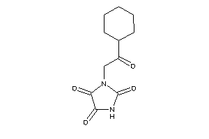 Image of 1-(2-cyclohexyl-2-keto-ethyl)imidazolidine-2,4,5-trione