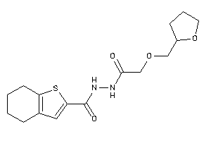 N'-[2-(tetrahydrofurfuryloxy)acetyl]-4,5,6,7-tetrahydrobenzothiophene-2-carbohydrazide