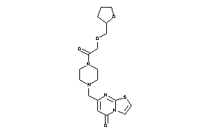 7-[[4-[2-(tetrahydrofurfuryloxy)acetyl]piperazino]methyl]thiazolo[3,2-a]pyrimidin-5-one