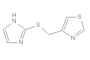 4-[(1H-imidazol-2-ylthio)methyl]thiazole