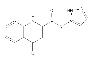 4-keto-N-(1H-pyrazol-5-yl)-1H-quinoline-2-carboxamide