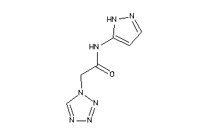 N-(1H-pyrazol-5-yl)-2-(tetrazol-1-yl)acetamide
