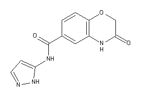 3-keto-N-(1H-pyrazol-5-yl)-4H-1,4-benzoxazine-6-carboxamide