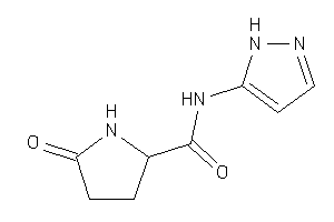 5-keto-N-(1H-pyrazol-5-yl)pyrrolidine-2-carboxamide