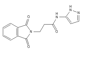 3-phthalimido-N-(1H-pyrazol-5-yl)propionamide