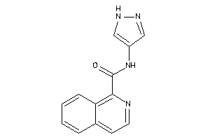 N-(1H-pyrazol-4-yl)isoquinoline-1-carboxamide