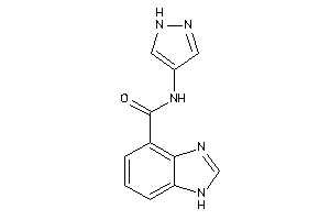 N-(1H-pyrazol-4-yl)-1H-benzimidazole-4-carboxamide