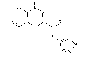 4-keto-N-(1H-pyrazol-4-yl)-1H-quinoline-3-carboxamide