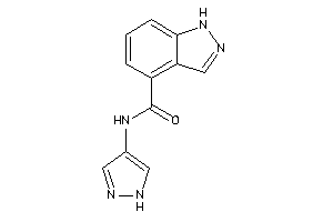 N-(1H-pyrazol-4-yl)-1H-indazole-4-carboxamide