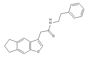 2-(6,7-dihydro-5H-cyclopenta[f]benzofuran-3-yl)-N-phenethyl-acetamide