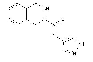 N-(1H-pyrazol-4-yl)-1,2,3,4-tetrahydroisoquinoline-3-carboxamide