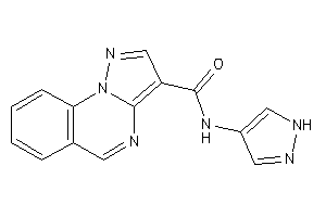 N-(1H-pyrazol-4-yl)pyrazolo[1,5-a]quinazoline-3-carboxamide