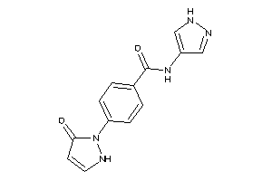 4-(5-keto-3-pyrazolin-1-yl)-N-(1H-pyrazol-4-yl)benzamide