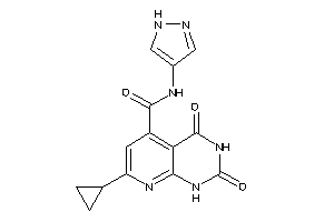 7-cyclopropyl-2,4-diketo-N-(1H-pyrazol-4-yl)-1H-pyrido[2,3-d]pyrimidine-5-carboxamide