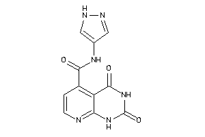 2,4-diketo-N-(1H-pyrazol-4-yl)-1H-pyrido[2,3-d]pyrimidine-5-carboxamide