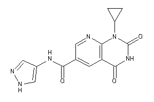 1-cyclopropyl-2,4-diketo-N-(1H-pyrazol-4-yl)pyrido[2,3-d]pyrimidine-6-carboxamide