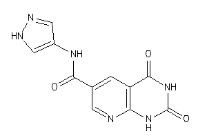 2,4-diketo-N-(1H-pyrazol-4-yl)-1H-pyrido[2,3-d]pyrimidine-6-carboxamide