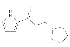 3-cyclopentyl-1-(1H-pyrrol-2-yl)propan-1-one