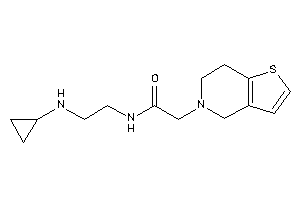 N-[2-(cyclopropylamino)ethyl]-2-(6,7-dihydro-4H-thieno[3,2-c]pyridin-5-yl)acetamide