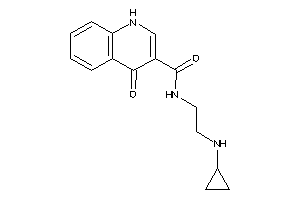 N-[2-(cyclopropylamino)ethyl]-4-keto-1H-quinoline-3-carboxamide