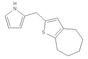 2-(5,6,7,8-tetrahydro-4H-cyclohepta[b]thiophen-2-ylmethyl)-1H-pyrrole