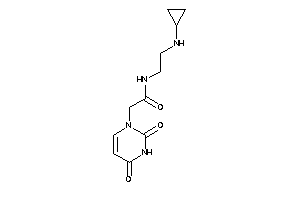 N-[2-(cyclopropylamino)ethyl]-2-(2,4-diketopyrimidin-1-yl)acetamide