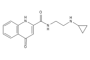 N-[2-(cyclopropylamino)ethyl]-4-keto-1H-quinoline-2-carboxamide