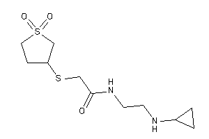 N-[2-(cyclopropylamino)ethyl]-2-[(1,1-diketothiolan-3-yl)thio]acetamide