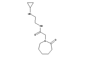 N-[2-(cyclopropylamino)ethyl]-2-(2-ketoazepan-1-yl)acetamide