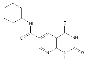 N-cyclohexyl-2,4-diketo-1H-pyrido[2,3-d]pyrimidine-6-carboxamide