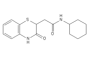 N-cyclohexyl-2-(3-keto-4H-1,4-benzothiazin-2-yl)acetamide