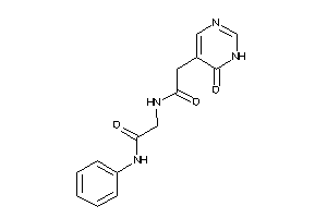 2-[[2-(6-keto-1H-pyrimidin-5-yl)acetyl]amino]-N-phenyl-acetamide