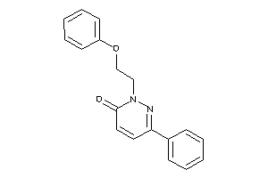 2-(2-phenoxyethyl)-6-phenyl-pyridazin-3-one