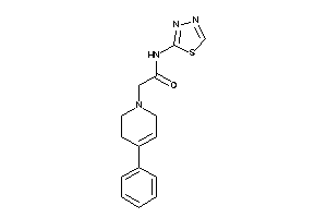 2-(4-phenyl-3,6-dihydro-2H-pyridin-1-yl)-N-(1,3,4-thiadiazol-2-yl)acetamide