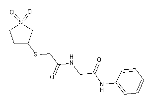 N-(2-anilino-2-keto-ethyl)-2-[(1,1-diketothiolan-3-yl)thio]acetamide