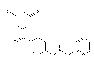 4-[4-[(benzylamino)methyl]piperidine-1-carbonyl]piperidine-2,6-quinone