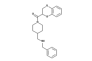 [4-[(benzylamino)methyl]piperidino]-(2,3-dihydro-1,4-benzoxathiin-2-yl)methanone