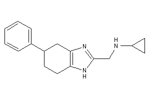 Cyclopropyl-[(5-phenyl-4,5,6,7-tetrahydro-1H-benzimidazol-2-yl)methyl]amine